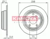 Превью - 1031670 KAMOKA Тормозной диск (фото 3)