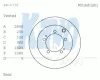 Превью - BR-5736 KAVO PARTS Тормозной диск (фото 2)