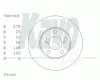 Превью - BR-9423 KAVO PARTS Тормозной диск (фото 2)
