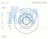 Превью - BR-1721 KAVO PARTS Тормозной диск (фото 2)