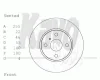 Превью - BR-9441 KAVO PARTS Тормозной диск (фото 2)