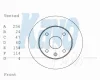 Превью - BR-1211 KAVO PARTS Тормозной диск (фото 2)