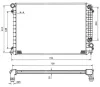 51579 NRF Радиатор охлаждения двигателя