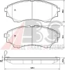 37540 OE A.B.S. Тормозные колодки