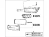 8121078010 TOYOTA Фара противотуманная, правая