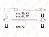 Превью - SPC4606 LYNXAUTO Комплект проводов зажигания (фото 3)