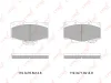 Превью - BD-7603 LYNXAUTO Комплект тормозных колодок, дисковый тормоз (фото 3)