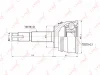Превью - CO-5703 LYNXAUTO Шарнирный комплект, приводной вал (фото 3)