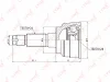 Превью - CO-5111 LYNXAUTO Шарнирный комплект, приводной вал (фото 3)
