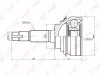 Превью - CO-7538 LYNXAUTO Шарнирный комплект, приводной вал (фото 3)