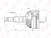 Превью - CO-1839A LYNXAUTO Шарнирный комплект, приводной вал (фото 3)