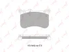 Превью - BD-5355 LYNXAUTO Комплект тормозных колодок, дисковый тормоз (фото 3)