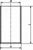 Превью - 004 WV 10 KNECHT/MAHLE Гильза цилиндра (фото 2)