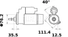 Превью - MS 302 KNECHT/MAHLE Стартер (фото 4)