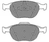 Превью - 6148 MAPCO Комплект тормозных колодок, дисковый тормоз (фото 3)