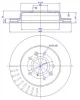 142.829 CAR Тормозной диск