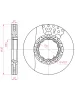 M2000081 MARSHALL Тормозной диск m2000081