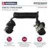 M7323001 MARSHALL Кабель спиральный 15/15 полюсов, l=4500, с 2 штекерами, 24v typ iso12098