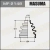 Превью - MF-2148 MASUMA Комплект пыльника, приводной вал (фото 2)