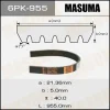 Превью - 6PK-955 MASUMA Поликлиновой ремень (фото 2)