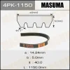 Превью - 4PK-1150 MASUMA Поликлиновой ремень (фото 2)