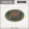 Превью - DW-36 MASUMA К-кт заплаток кордовых для ремонта шин 5шт. 1 слой корда, d35mm (фото 2)