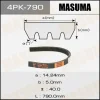 Превью - 4PK-790 MASUMA Поликлиновой ремень (фото 2)