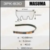 Превью - 3PK-830 MASUMA Поликлиновой ремень (фото 2)