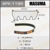 4PK1195 MASUMA Ремень ручейковый