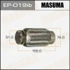 EP-019IB MASUMA Гофра глушителя универсальная 51x165