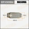 EP-028IB MASUMA Гофра глушителя универсальная 54x200