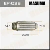 EP-029 MASUMA Гофра глушителя inner braid без патрубков универсальная d54xl220