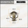 Превью - WV60TA-76 MASUMA Термостат, охлаждающая жидкость (фото 2)