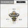 Превью - WV64MC-88 MASUMA Термостат, охлаждающая жидкость (фото 2)