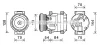 CTK055 AVA Компрессор кондиционера