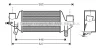 FD4313 AVA Интеркулер (радиатор интеркулера)