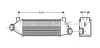 FD4385 AVA Интеркулер (радиатор интеркулера)