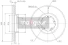 Превью - 19-1047 MAXGEAR Тормозной диск (фото 3)
