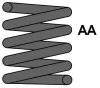 MC0723 MAXTRAC Пружина ходовой части