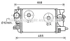 OL4575 AVA Интеркулер (радиатор интеркулера)