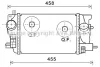 OL4593 AVA Интеркулер (радиатор интеркулера)