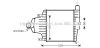 OLA4415 AVA Интеркулер (радиатор интеркулера)