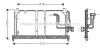 OLA5224 AVA Радиатор кондиционера