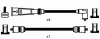 2565 NGK Комплект проводов зажигания