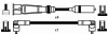 8262 NGK Комплект проводов зажигания