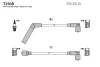 T250B TESLA Комплект проводов зажигания