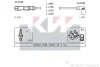 360 595 KW Комплект проводов зажигания