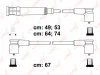 SPC1407 LYNXAUTO Комплект проводов зажигания