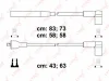 SPC3004 LYNXAUTO Комплект проводов зажигания