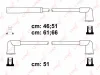 SPC5120 LYNXAUTO Комплект проводов зажигания